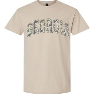 Beige Graphic Men's T-Shirt